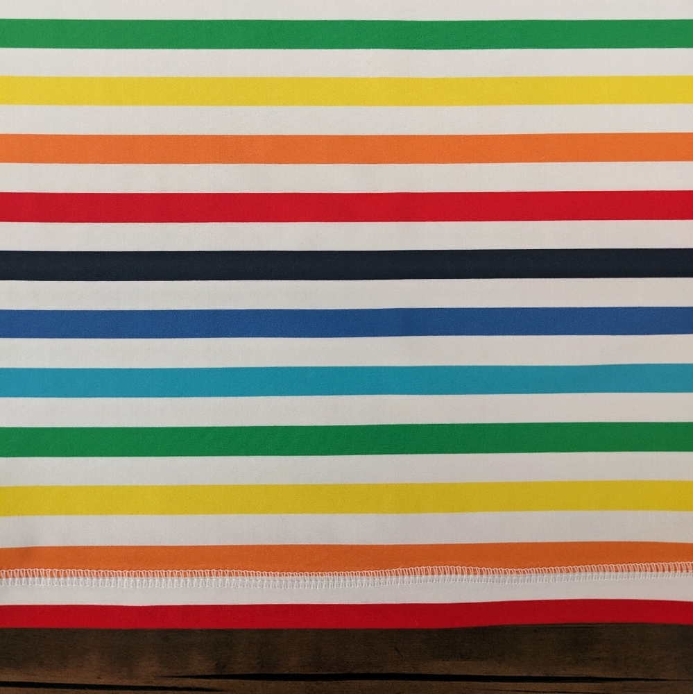 Primary Rainbow Stripe Rashguard - Picture 11 of 11
